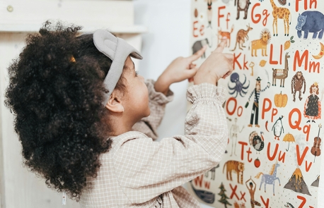 Children participating in early childhood education activities